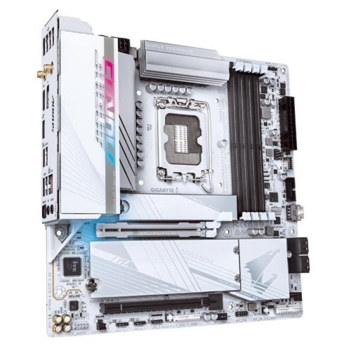 Материнська плата GIGABYTE s1700 Intel B760 2xHDMI/DP 4xDDR(B760M AORUS ELITE X AX)