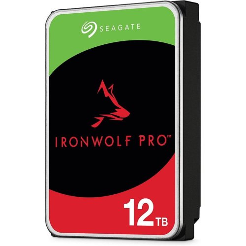 Жорсткий диск 3.5 Seagate IronWolf Pro 12TB/7200/256/S3.0 (24months_ST12000NT001)