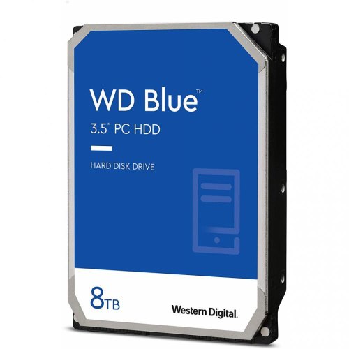 Жорсткий диск 3.5 WD Blue 8TB/5640/128/S3.0 (WD80EAZZ)
