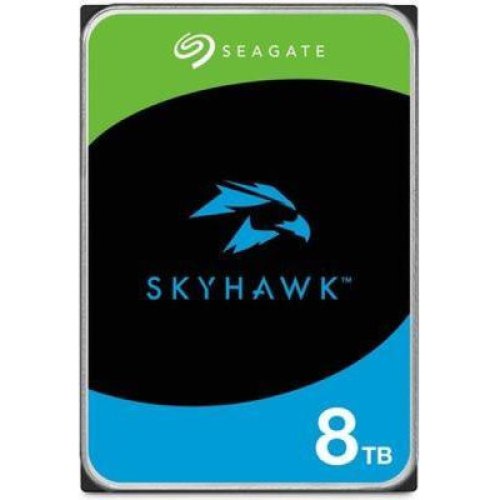 Жорсткий диск 3.5 Seagate SkyHawk 8TB/5400/265/S3.0 (ST8000VX010)