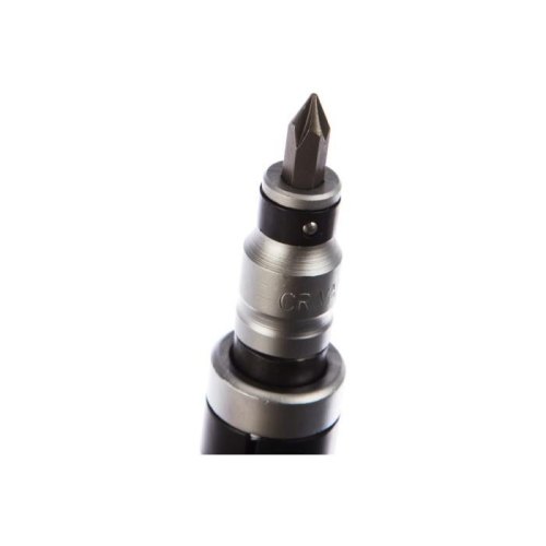 Викрутка TOPEX, бітотримач 1/4, ударний, 6 біт, SL,PH, сталь CrV