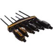 Викрутки TOPEX, набір 6шт, ударні, SL,PH, сталь CrV