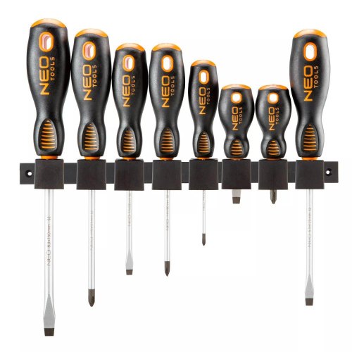 Викрутки Neo Tools, набір 8шт, SL,PH, сталь S2