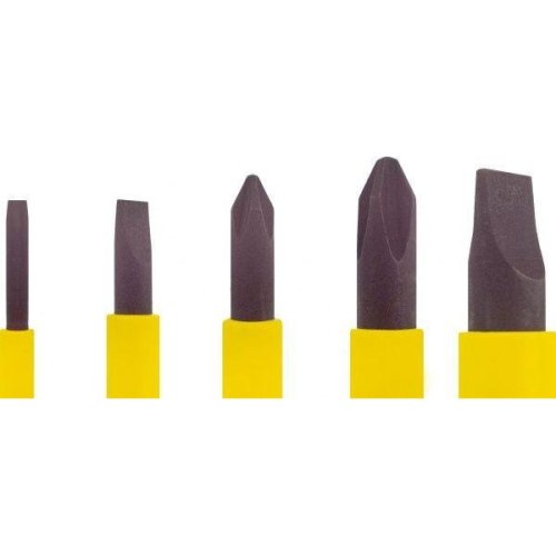 Викрутки Neo Tools, набір 5шт, діелектрична, SL,PH, сталь CrMo