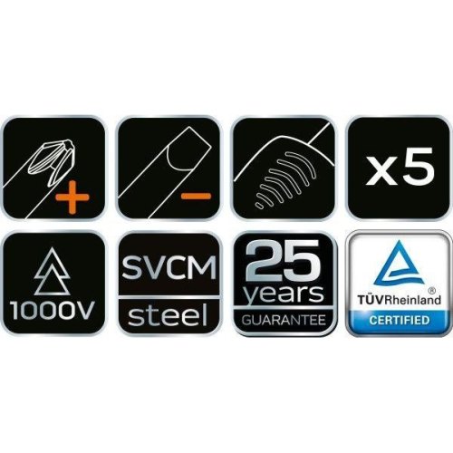 Викрутки Neo Tools, набір 5шт, діелектрична, SL,PH, сталь CrMo