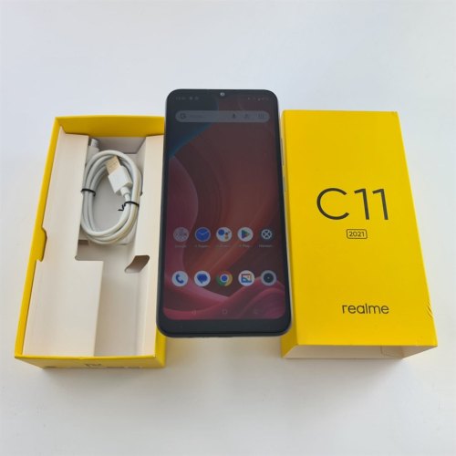 Смартфон RealmeC11 2021 32 GB Cool Gray USED **