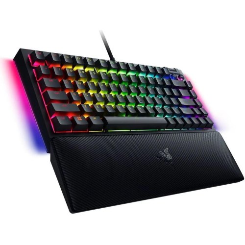 Клавіатура дротова, механічна RAZER BlackWidow V4 75%, Black (RZ03-05000100-R3M1)