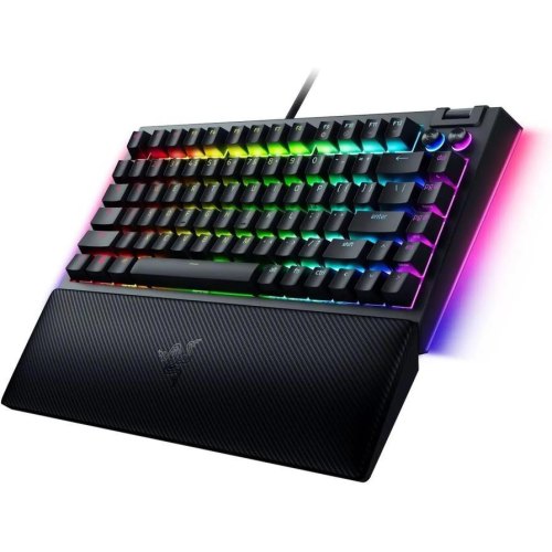 Клавіатура дротова, механічна RAZER BlackWidow V4 75%, Black (RZ03-05000100-R3M1)