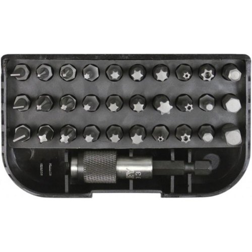 Біти Stanley Expert, набір 31шт, 1/4, магнітний бітотримач, SL,PH,PZ,H,T, 25мм, кейс