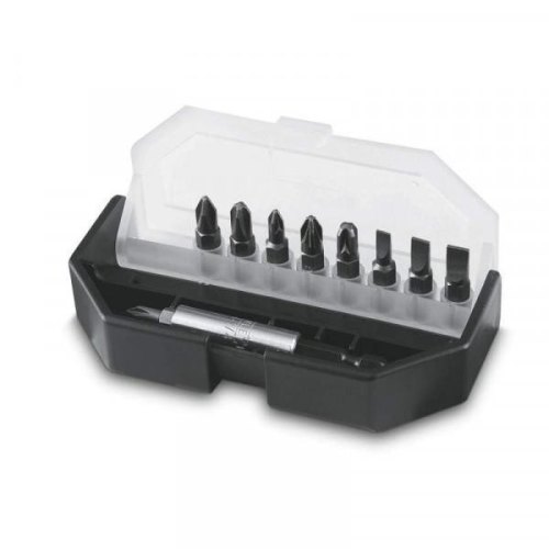 Біти Stanley, набір 10шт, 1/4, магнітний бітотримач, SL,PH,PZ, 25мм, кейс
