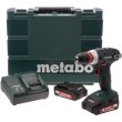 Шурупокрут-дриль акумуляторний Metabo BS 18 QUICK, 18В 2х2А•год, 24•48Нм, 0-450•0-1600об•хв, 1.4кг