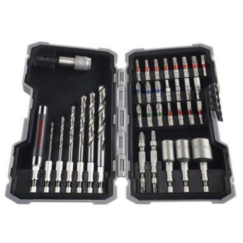 Біти та свердела Bosch Mixed PRO Wood, набір 35шт, магнітний бітотримач, торцевіголовки 3шт