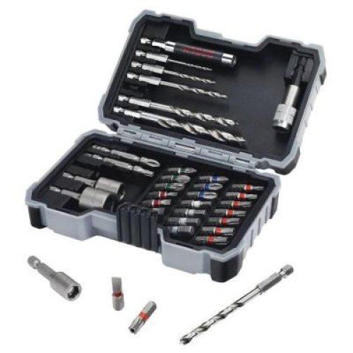 Біти та свердела Bosch Mixed PRO Wood, набір 35шт, магнітний бітотримач, торцевіголовки 3шт