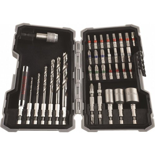 Біти та свердела Bosch Mixed PRO Wood, набір 35шт, магнітний бітотримач, торцевіголовки 3шт