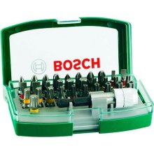 Біти Bosch, набір 32шт, магнітний бітотримач, SL,PH,PZ,H,T,TT, 25мм, кейс