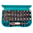 Біти Makita, набір 31шт, бітотримач, PH,PZ,T, 25мм, кейс
