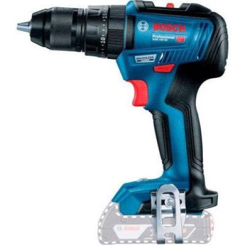 Шурупокрут-дриль ударний акумуляторний Bosch GSB 18 V-50, 18В, 28•50Нм, 20+2, 0-460-1800об•хв, 1.1кг, без АКБ та ЗП
