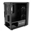 Корпус Logic Concept ATOS MESH+GLASS ARGB fans 3x120mm BLACK без БЖ mATX