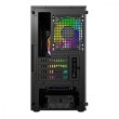 Корпус Logic Concept ATOS MESH+GLASS ARGB fans 3x120mm BLACK без БЖ mATX