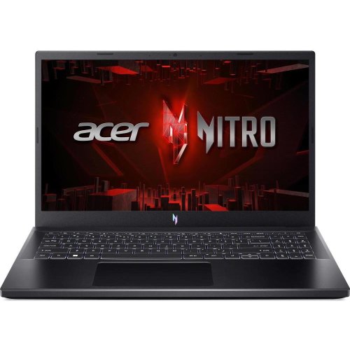 Ноутбук Acer Nitro V 15 ANV15-51-512A (NH.QNBEU.001)15 FHD IPS 144Hz/i5-13420H/16GB/512GB/RTX 4050 6G/2.1kg/Linux/Obsidian Black