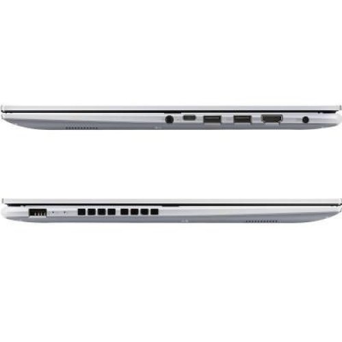 Ноутбук Asus K1703ZA-AU132 17.3 FHD IPS/i3-1220P/8Gb/512Gb PCIE G3/Intel (shared)/WITHOUT OS/2.1kg/Transparent Silver