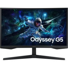 Монітор Samsung 27 Odyssey G5 S27CG550 Black (LS27CG550EIXCI) VA Black Curved 165Hz