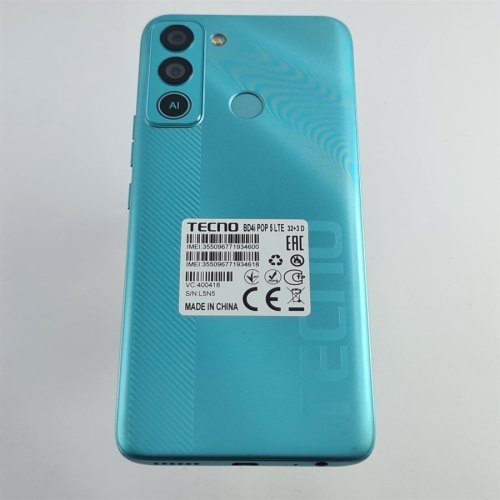 Смартфон TECNO POP 5 32 GB Turquoise Cyan USED **