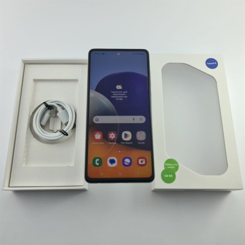 Смартфон Samsung Galaxy A72 128 GB White USED **
