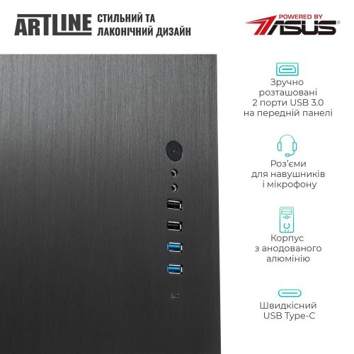 Робоча станція ARTLINE WorkStation PROART Windows 11 Pro (PROARTv43Win)