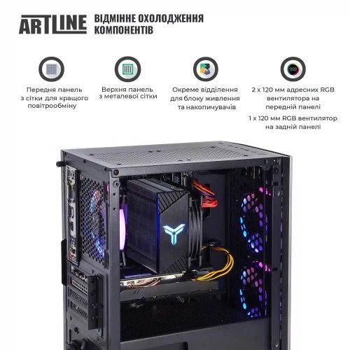 Комп'ютер ARTLINE Gaming X46 Windows 11 Home (X46v39Win)