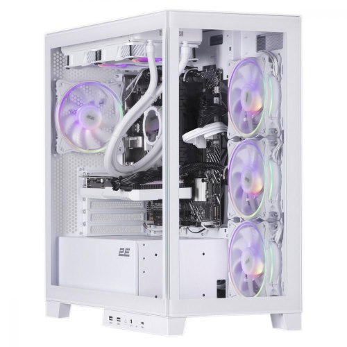 Комп’ютер персональний 2E Decimal  Intel i7-13700F, 32Gb, F1TB+F1TB, NVD4070-12, B660, 2E-GK701W, 850W, FreeDos