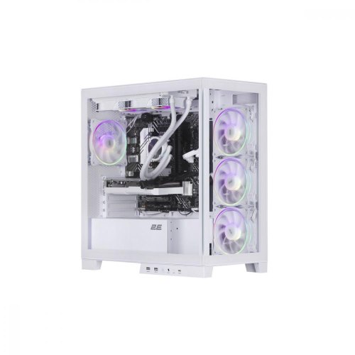 Комп’ютер персональний 2E Decimal  Intel i7-13700F, 32Gb, F1TB+F1TB, NVD4070-12, B660, 2E-GK701W, 850W, FreeDos