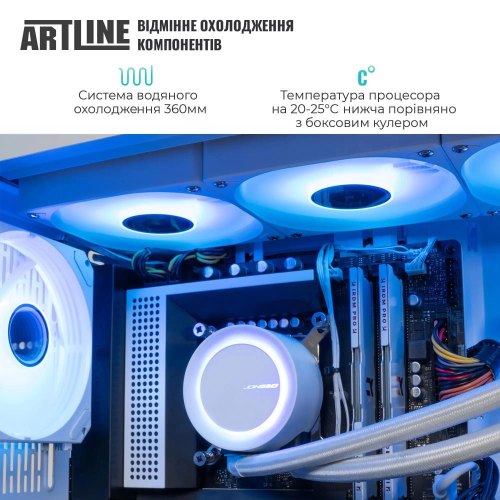 Комп'ютер ARTLINE Gaming TANKWHITE (TANKWHITEv21)