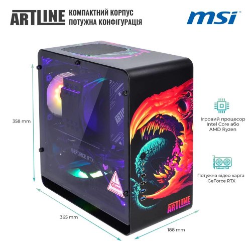 Комп'ютер ARTLINE Overlord DRAGON (DRAGONv95CH)