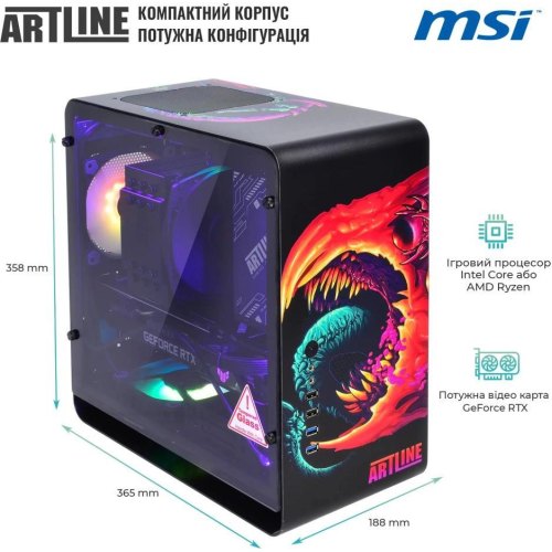 Комп'ютер ARTLINE Overlord DRAGON (DRAGONv92CH)