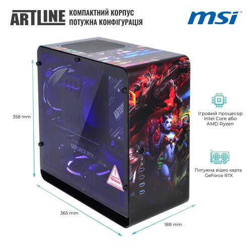 Комп'ютер ARTLINE Overlord DRAGON (DRAGONv96DH)