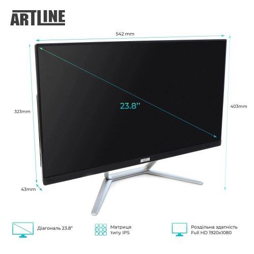 Моноблок ARTLINE Home G43 Windows 11 Pro (G43v37Win)