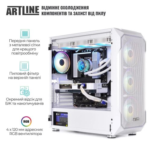Комп'ютер ARTLINE Overlord X95WHITE Windows 11 Home (X95WHITEv100Win)