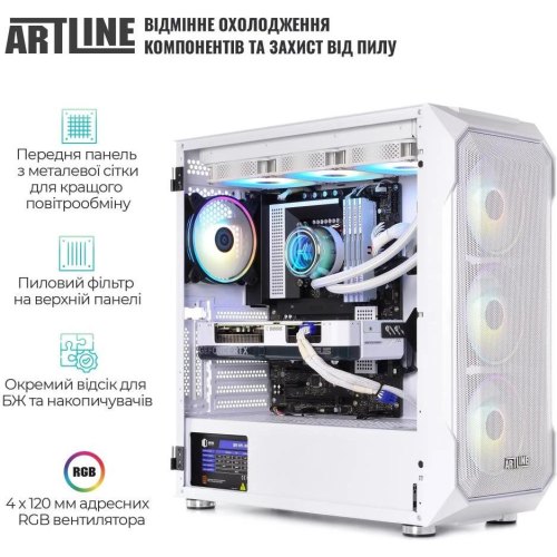 Комп'ютер ARTLINE Gaming X85WHITE (X85WHITEv47)