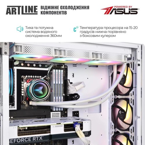 Комп'ютер ARTLINE Overlord X93WHITE Windows 11 Home (X93WHITEv77Win)