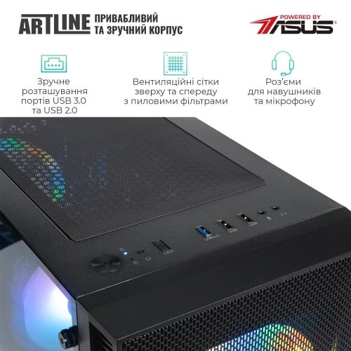 Комп'ютер ARTLINE Gaming X35 Windows 11 Home (X35v57Win)