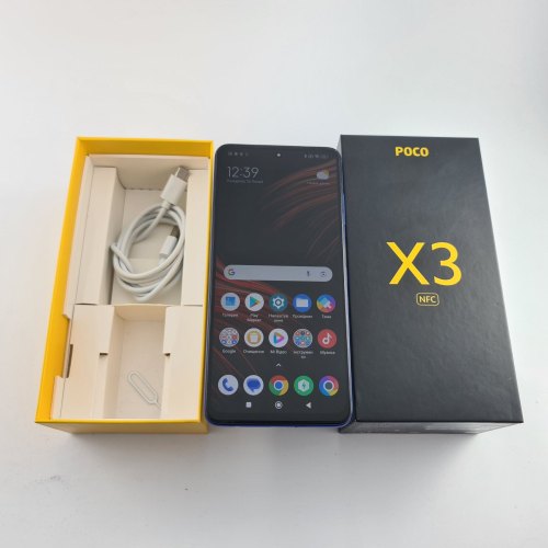 Смартфон Xiaomi Poco X3 64 GB Cobalt Blue USED **