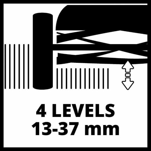 Газонокосарка механічна Einhell GC-HM 300, 30см, 13-37мм, 16л, 6.5кг