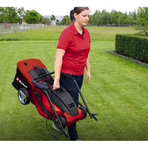 Газонокосарка Einhell GC-EM 1500/36, 1500Вт, 36см, 38л, 25-65мм