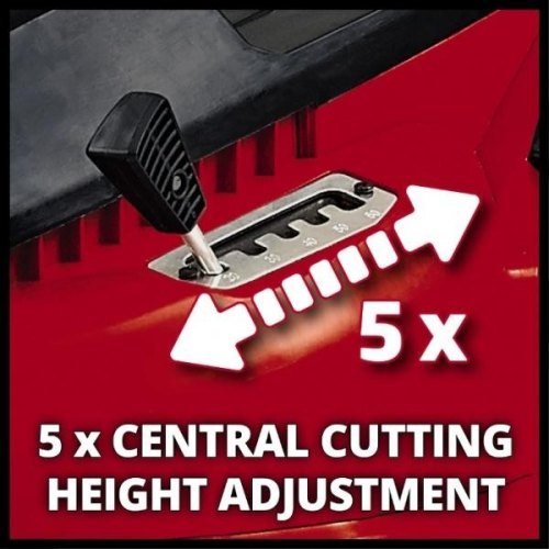 Газонокосарка Einhell GC-EM 1500/36, 1500Вт, 36см, 38л, 25-65мм