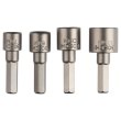 Головки торцеві Bosch 1/4, набір 4шт, 7,8,10,13мм