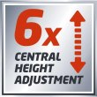 Газонокосарка Einhell GC-EM 1743 HW 1700Вт, 43см, 52л, 20-70мм, до 700 м.кв