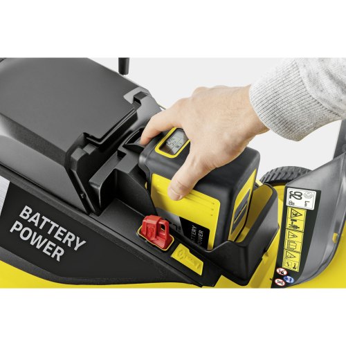 Газонокосарка акумуляторна Karcher LMO 36-46 Battery Set 36В 1х5Аг, 46см, 20-70см, до 650м.кв