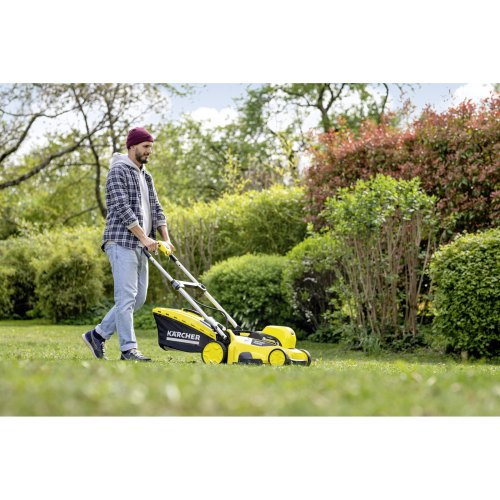 Газонокосарка акумуляторна Karcher LMO 36-40 Battery Set, 36В, 1х5Аг, 40см, 20-70см, до 550м.кв