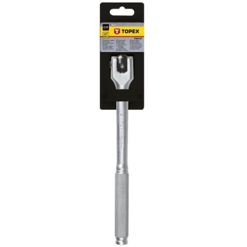 Вороток TOPEX, 1/2, рукоятка з шарніром, 250мм, CrV
